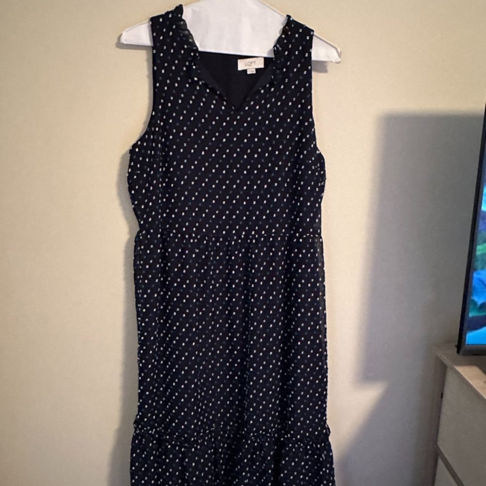 LOFT midi dress